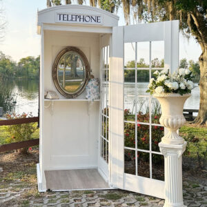phone booth audio guestbook