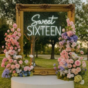 sweet16 led sign rental